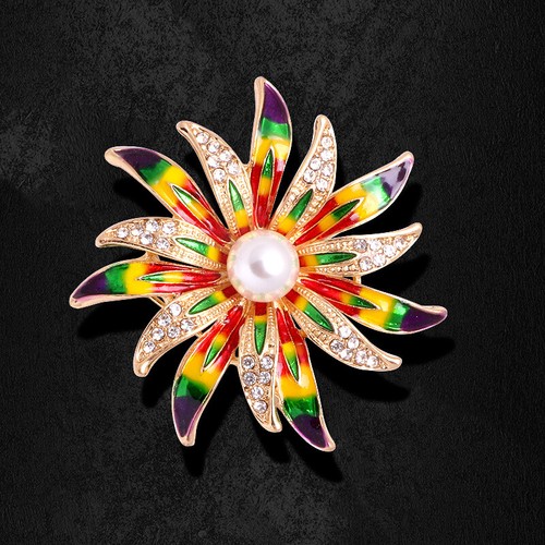 Vintage art deco style enamel - vintage,