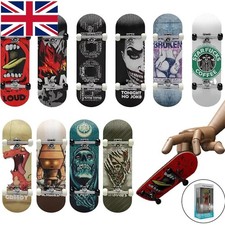 Wooden Mini Fingerboard Tech Deck Skateboard Toy Gift For Kids