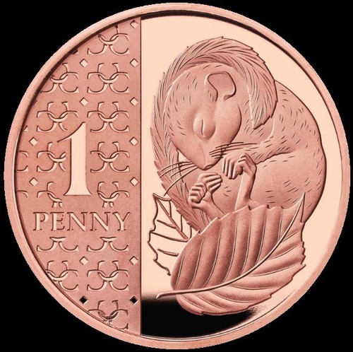 1971 2026 royal mint 1p - mint, one