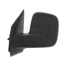 VW Transporter T5 Van 2003-2010 Electric Wing Door Mirror Black Passengers Side