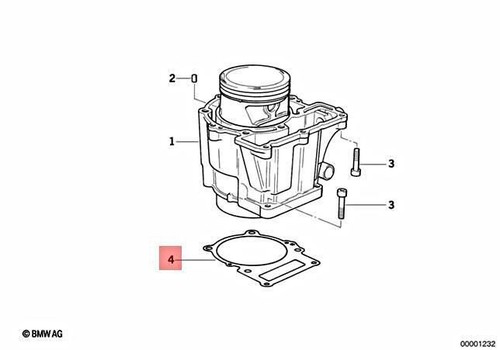 Bmw cylinder base gasket - bmw,