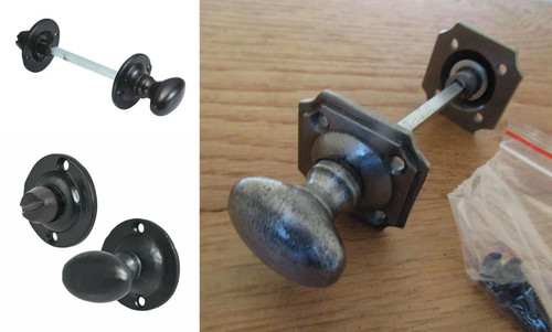 Rustic iron bathroom thumb - rustic,