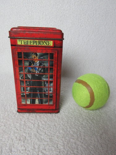 Classic red telephone box - telephone,