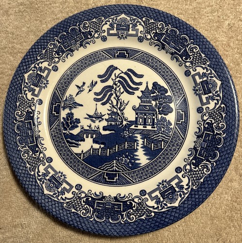 Eit blue willow - blue, english