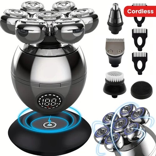 Bald head shaver in 1 - head, 5-in-1