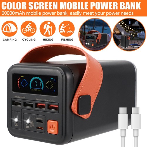 Power 60000mah bank 45w - 45w, fast