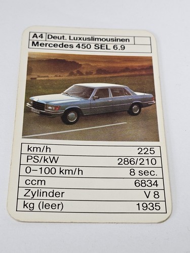 Mercedes benz 450 sel 9 - benz, 6.9
