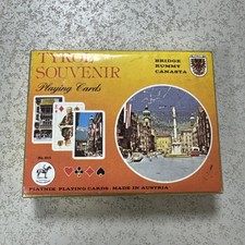 Piatnik Rococo Bridge playing cards Vintage New & Sealed