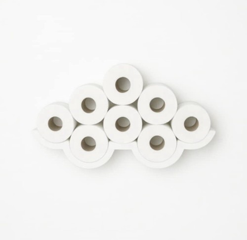 Cloud storage for toilet paper - toilet,