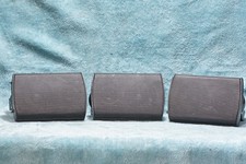 3 x ACOUSTIC SOLUTIONS VSP302T WALL MOUNTED SPEAKERS 40W/8 OHM.BRACKETS