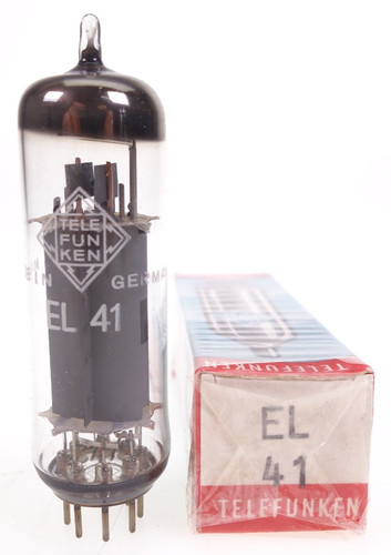 El41 6ck5 telefunken tube - el41,
