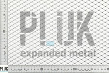 DIFFERENT SIZE Sheets of Expanded Aluminium Silver Metal Mesh Size 15mm x 10mm