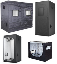 Grow Tent all sizes Silver Mylar Lined Indoor Hydroponics Grow Bud Room Box