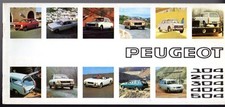 Peugeot Range 1973-1974 UK