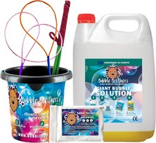 Giant Bubble Wand Set with