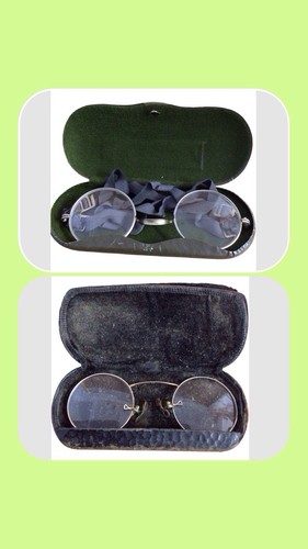 Antique pair eyeglasses - pair,