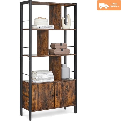 Industrial bookshelf doors 4 - bookshelf,