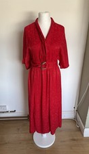 ZARA Red Floral Rose Jacquard