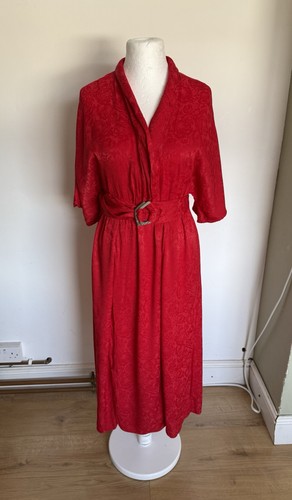 Zara red floral rose - red,