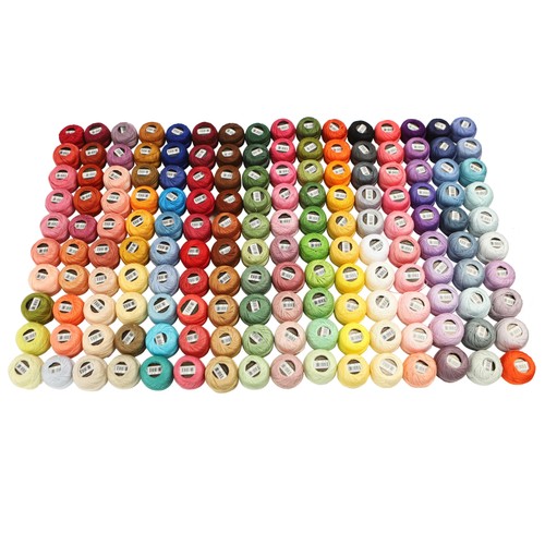 160 colors cotton pearl - colors,