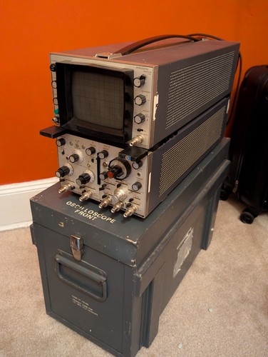 180a oscilloscope 1801a - oscilloscope, w/