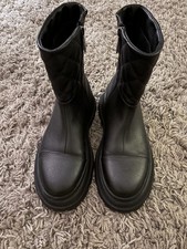 Black Biker Boots from Moda In