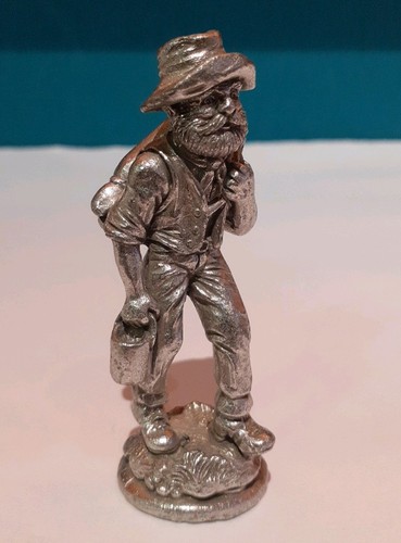 Vintage pewter swagman - vintage,