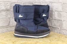BLUE WINTER SNOW BOOTS SIZE 6.5 / 40 BY RUBBER DUCK GOOD USED CON