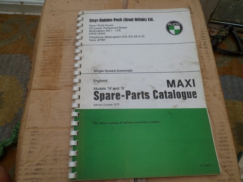 Genuine dealer puch maxi moped - dealer,