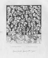 WILLIAM HOGARTH Group of Heads