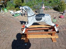 Handmade Wooden Rocking Horse