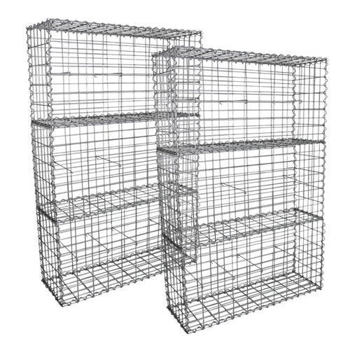 Gabion baskets garden - baskets, mesh