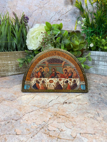 Handcrafted wooden plaque - plaque, of