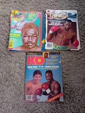 Vintage Boxing Magazines The
