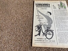 VBK38 1960'S ADVERT 11X4 VELO SOLEX