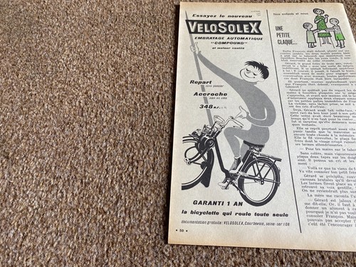 Vbk38 1960 advert - vbk38, velo