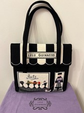 Vintage Lulu Guinness Medium Millinery Hat Shop Front Bag