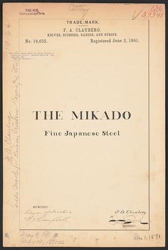 1891 clauberg mikado fine - 1891,