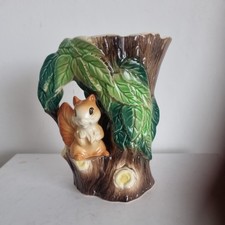 Vintage Hornsea Pottery Squirrel Jug / vase #75 - 6" Tall