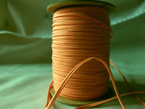 Meters peach soutache - peach,