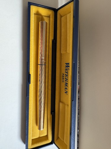 Waterman gold plated vintage - waterman,