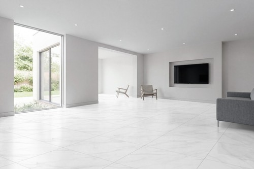 600x600 white marble effect - 600x600,