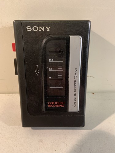 Sony tcm cassette - sony, cassette-corder