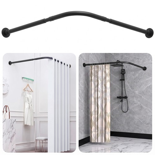 Shaped shower curtain - shaped,