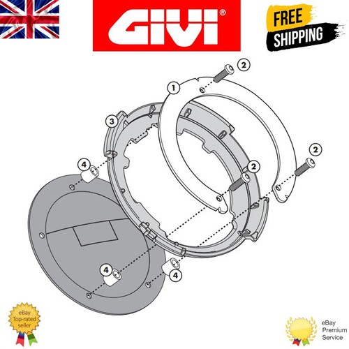 Givi bf01 tanklock flange - givi,
