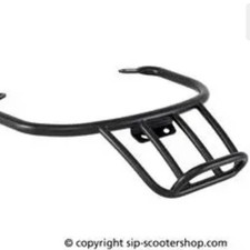 Vespa GTS 300 Touring Black Rear Sprint Rack 