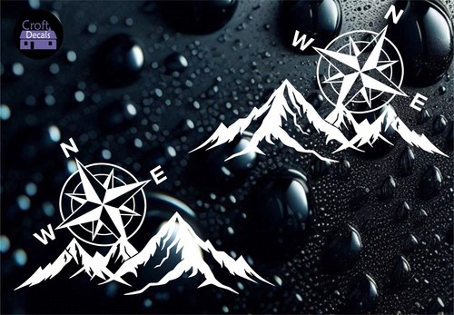 Large compass mountain - compass,