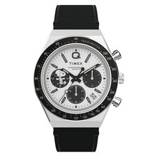Q Timex Chronograph x Peanuts Snoopy Limited Edition Panda Watch TW2W68900