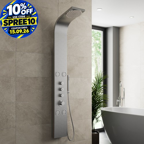Thermostatic modern shower - thermostatic,