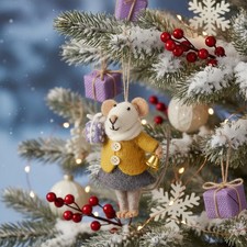 Agnes Felt Mouse Hanging